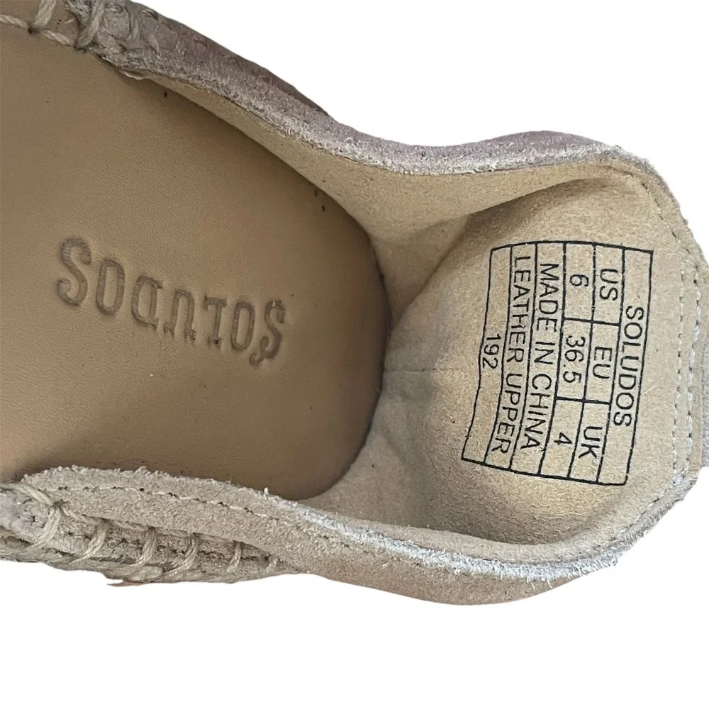 Soludos Palma Suede Espadrille Platform‎ Sandals